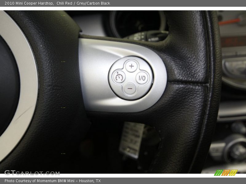 Chili Red / Grey/Carbon Black 2010 Mini Cooper Hardtop
