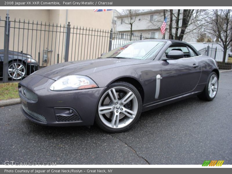 Front 3/4 View of 2008 XK XKR Convertible