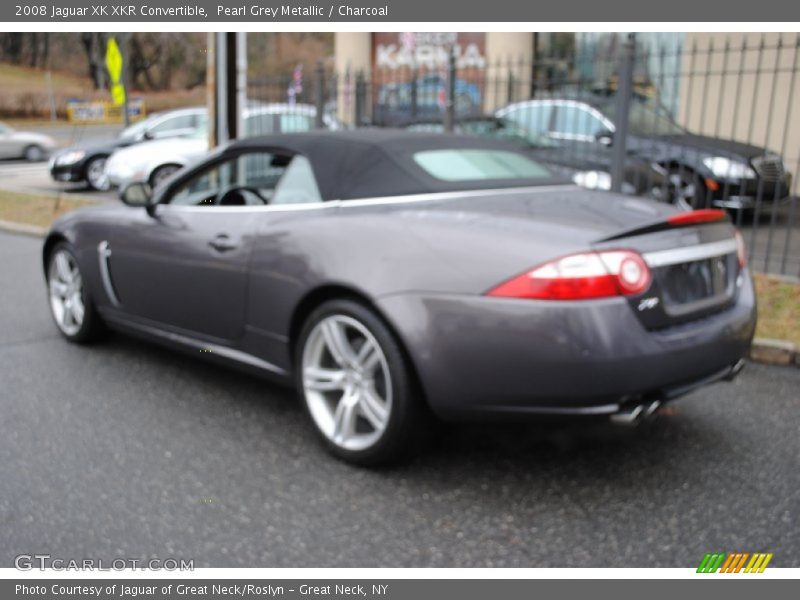 Pearl Grey Metallic / Charcoal 2008 Jaguar XK XKR Convertible