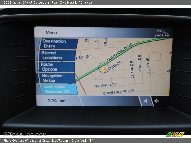 Navigation of 2008 XK XKR Convertible
