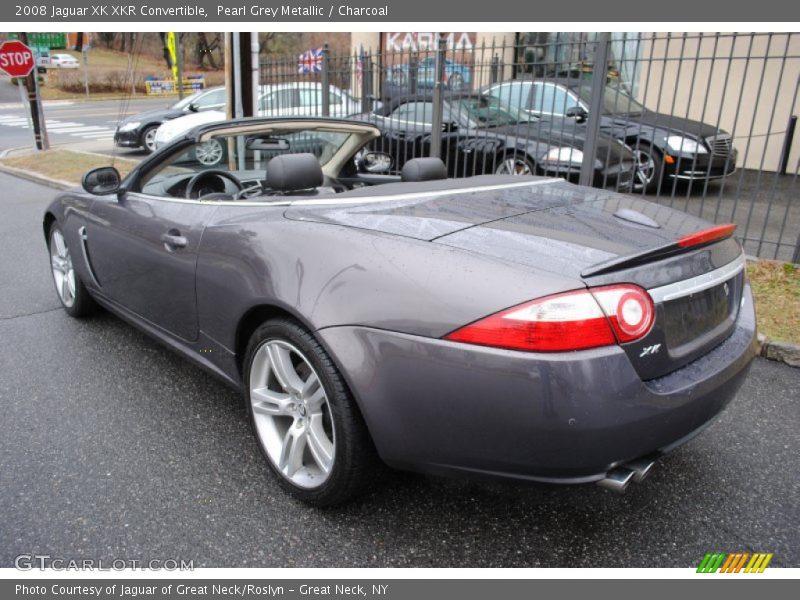 Pearl Grey Metallic / Charcoal 2008 Jaguar XK XKR Convertible
