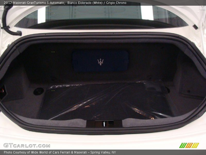 Bianco Eldorado (White) / Grigio Chrono 2012 Maserati GranTurismo S Automatic