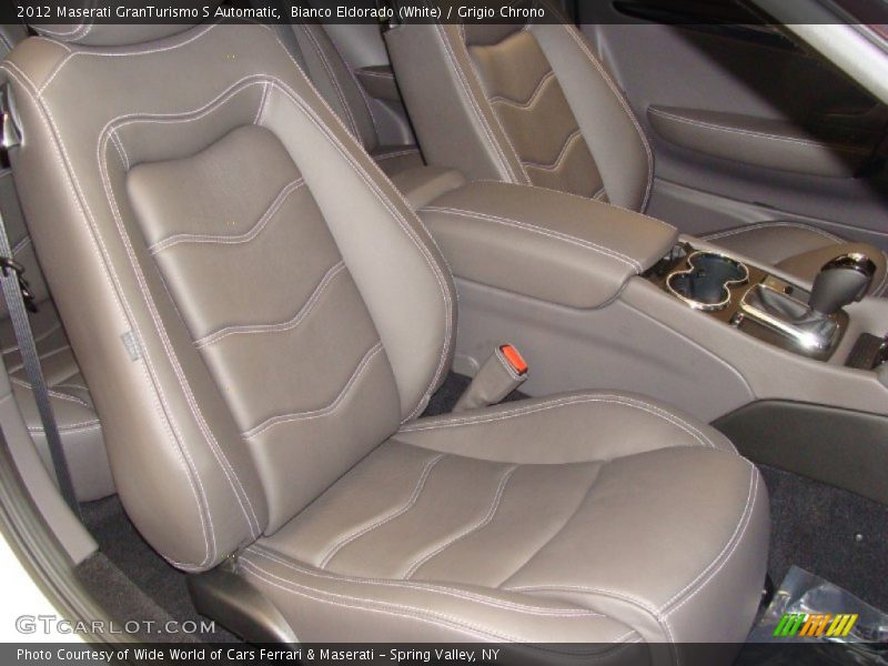 Passengers Seat in Grigio Chrono - 2012 Maserati GranTurismo S Automatic