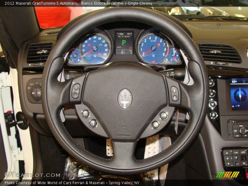  2012 GranTurismo S Automatic Steering Wheel