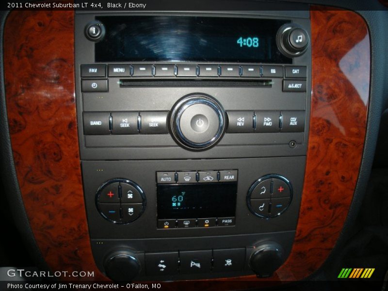 Controls of 2011 Suburban LT 4x4