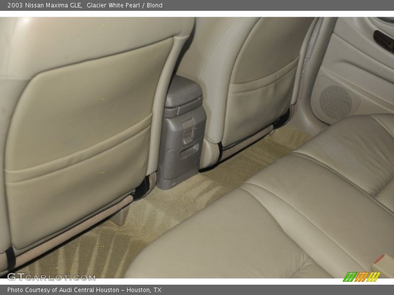 Glacier White Pearl / Blond 2003 Nissan Maxima GLE