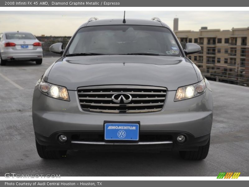 Diamond Graphite Metallic / Espresso 2008 Infiniti FX 45 AWD