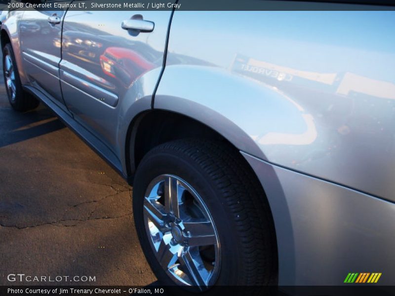 Silverstone Metallic / Light Gray 2008 Chevrolet Equinox LT