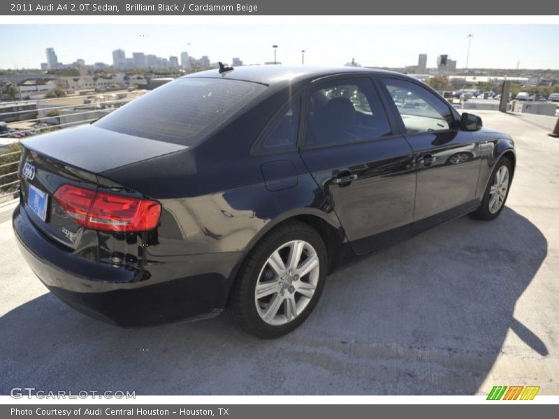 Brilliant Black / Cardamom Beige 2011 Audi A4 2.0T Sedan