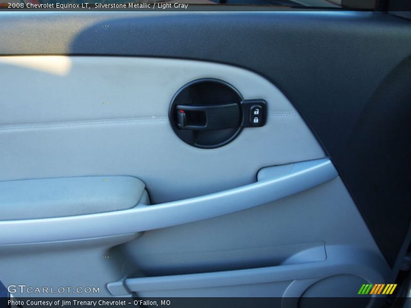 Silverstone Metallic / Light Gray 2008 Chevrolet Equinox LT