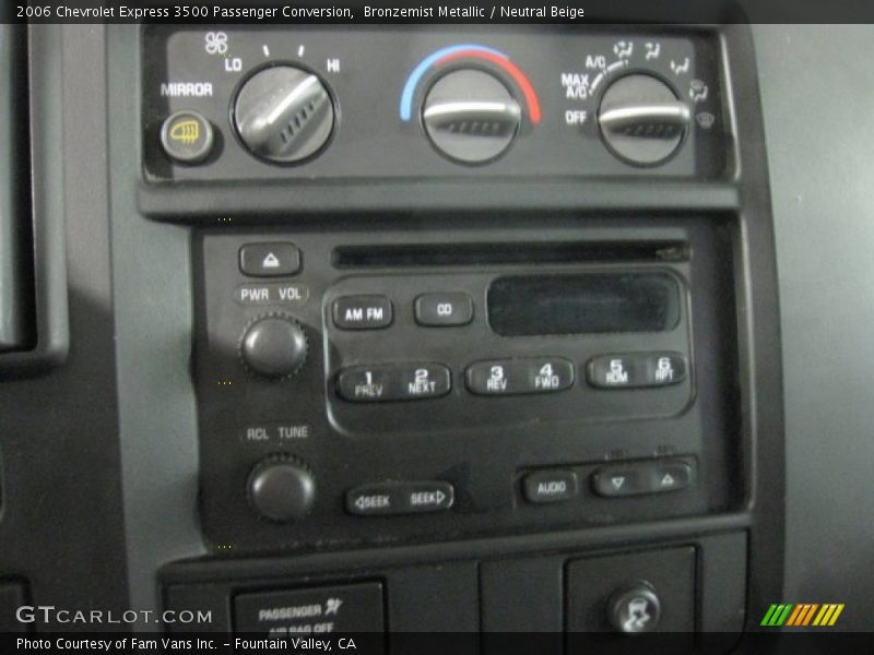 Bronzemist Metallic / Neutral Beige 2006 Chevrolet Express 3500 Passenger Conversion