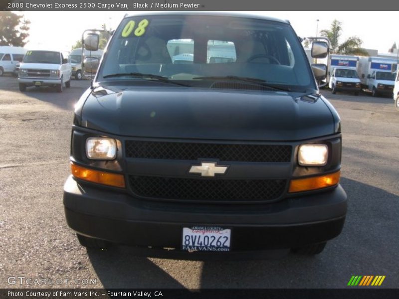 Black / Medium Pewter 2008 Chevrolet Express 2500 Cargo Van