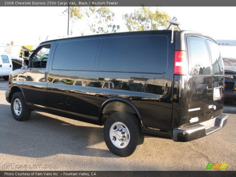 Black / Medium Pewter 2008 Chevrolet Express 2500 Cargo Van