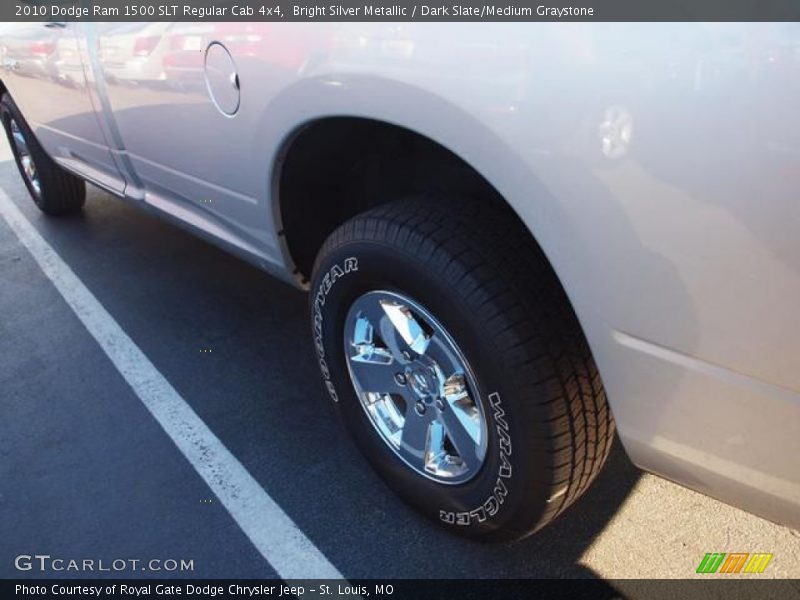 Bright Silver Metallic / Dark Slate/Medium Graystone 2010 Dodge Ram 1500 SLT Regular Cab 4x4