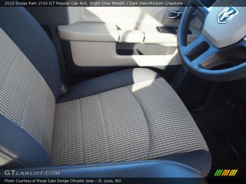 Bright Silver Metallic / Dark Slate/Medium Graystone 2010 Dodge Ram 1500 SLT Regular Cab 4x4