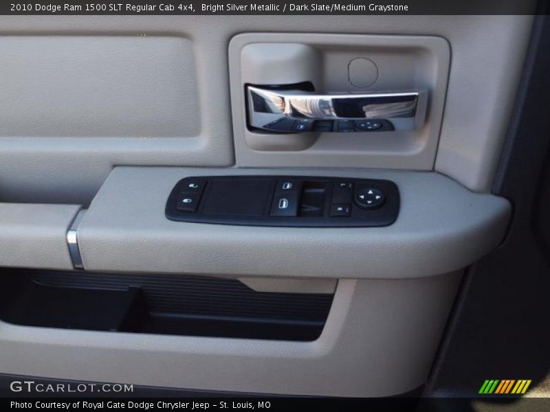 Bright Silver Metallic / Dark Slate/Medium Graystone 2010 Dodge Ram 1500 SLT Regular Cab 4x4