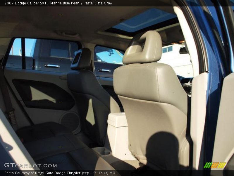 Marine Blue Pearl / Pastel Slate Gray 2007 Dodge Caliber SXT