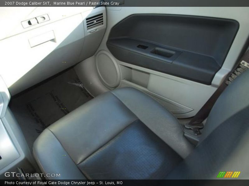 Marine Blue Pearl / Pastel Slate Gray 2007 Dodge Caliber SXT