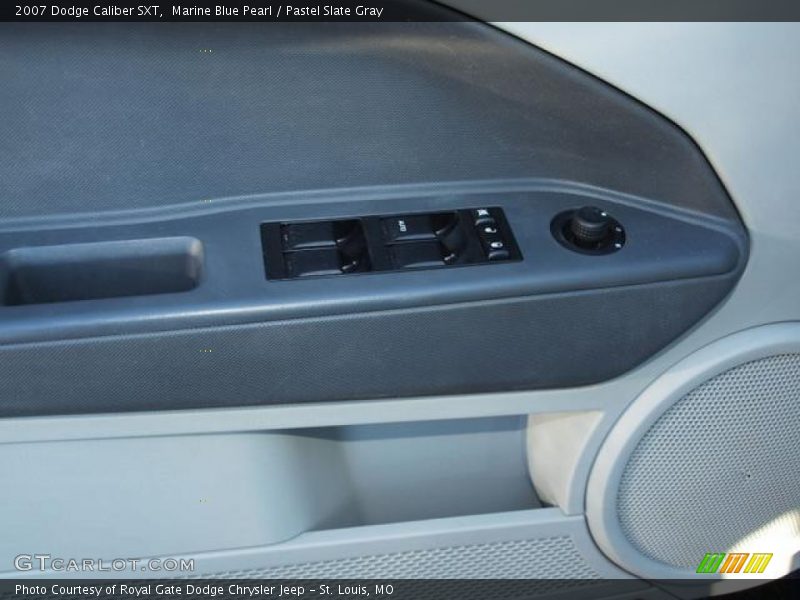 Marine Blue Pearl / Pastel Slate Gray 2007 Dodge Caliber SXT