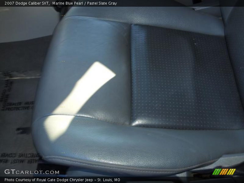 Marine Blue Pearl / Pastel Slate Gray 2007 Dodge Caliber SXT