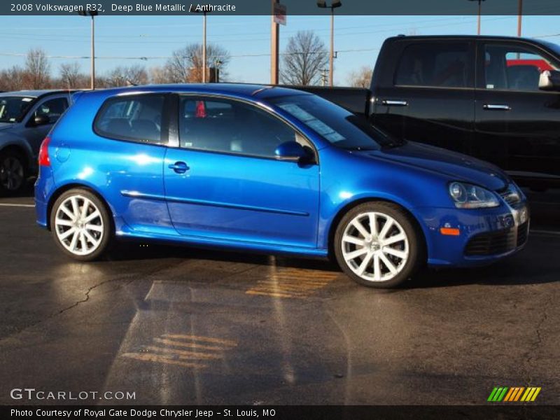 Deep Blue Metallic / Anthracite 2008 Volkswagen R32