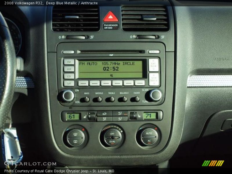 Deep Blue Metallic / Anthracite 2008 Volkswagen R32