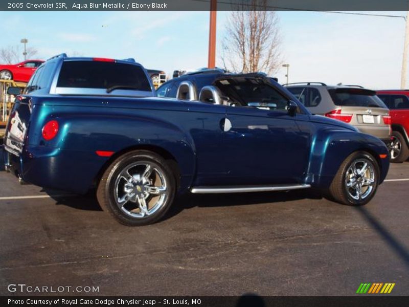 Aqua Blur Metallic / Ebony Black 2005 Chevrolet SSR