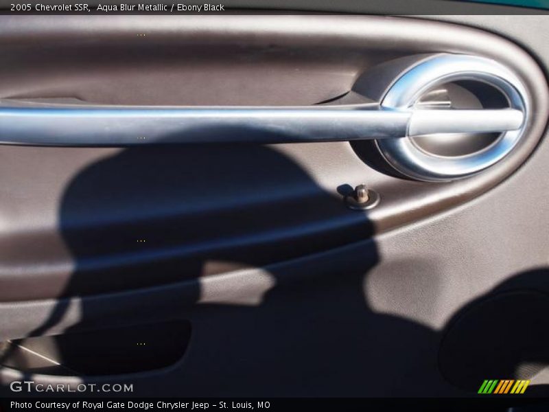 Aqua Blur Metallic / Ebony Black 2005 Chevrolet SSR