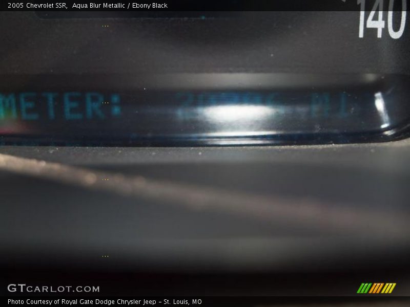 Aqua Blur Metallic / Ebony Black 2005 Chevrolet SSR