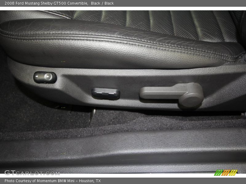 Black / Black 2008 Ford Mustang Shelby GT500 Convertible