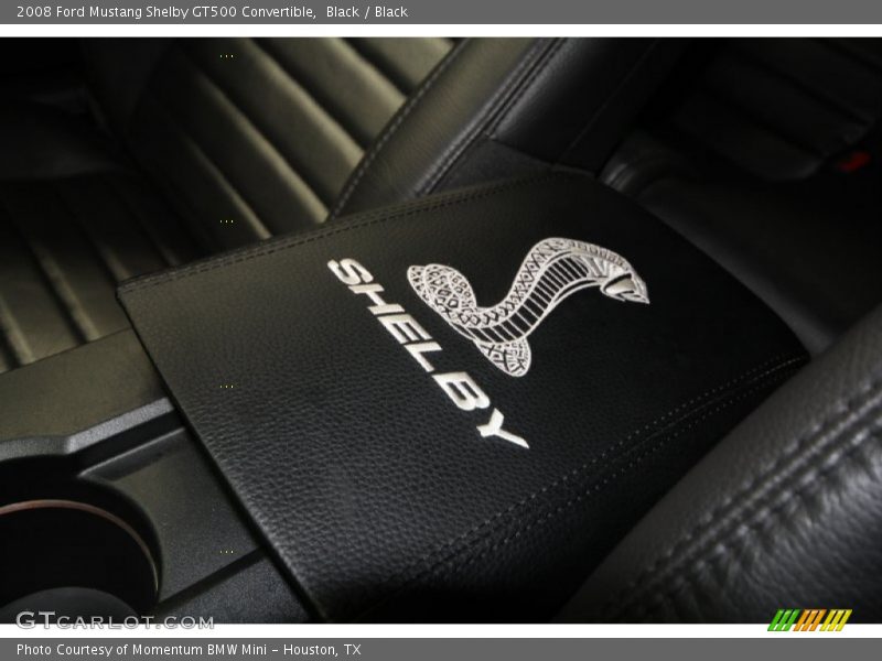 Black / Black 2008 Ford Mustang Shelby GT500 Convertible