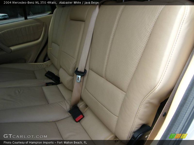 Alabaster White / Java Beige 2004 Mercedes-Benz ML 350 4Matic
