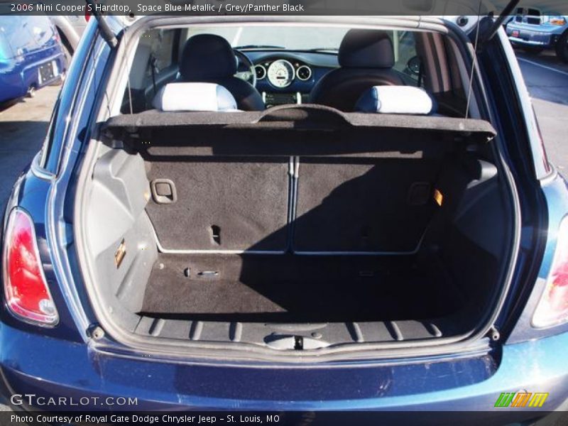 Space Blue Metallic / Grey/Panther Black 2006 Mini Cooper S Hardtop