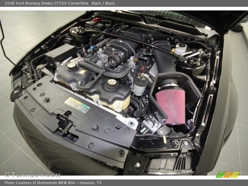  2008 Mustang Shelby GT500 Convertible Engine - 5.4 Liter Supercharged DOHC 32-Valve V8