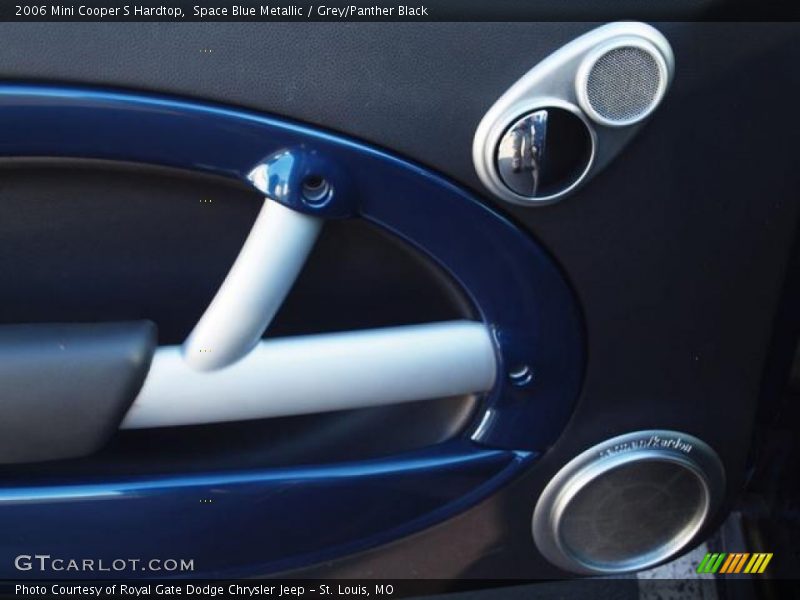 Space Blue Metallic / Grey/Panther Black 2006 Mini Cooper S Hardtop