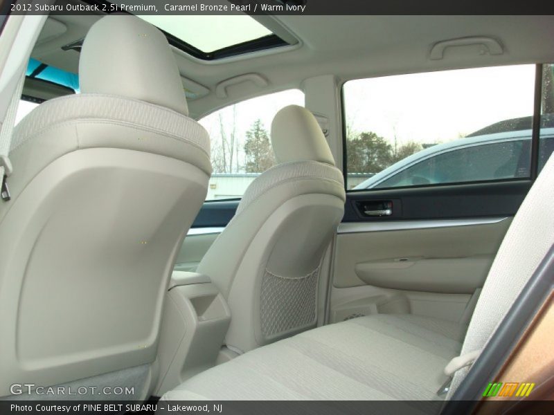 Caramel Bronze Pearl / Warm Ivory 2012 Subaru Outback 2.5i Premium