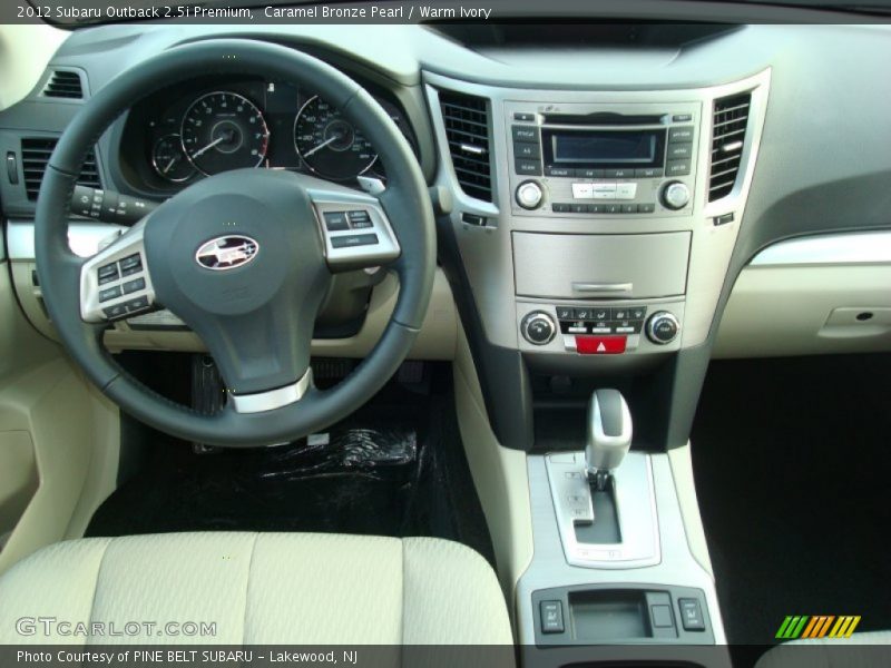 Caramel Bronze Pearl / Warm Ivory 2012 Subaru Outback 2.5i Premium