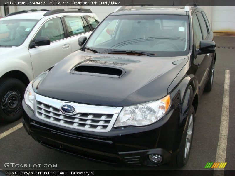 Obsidian Black Pearl / Black 2012 Subaru Forester 2.5 XT Touring