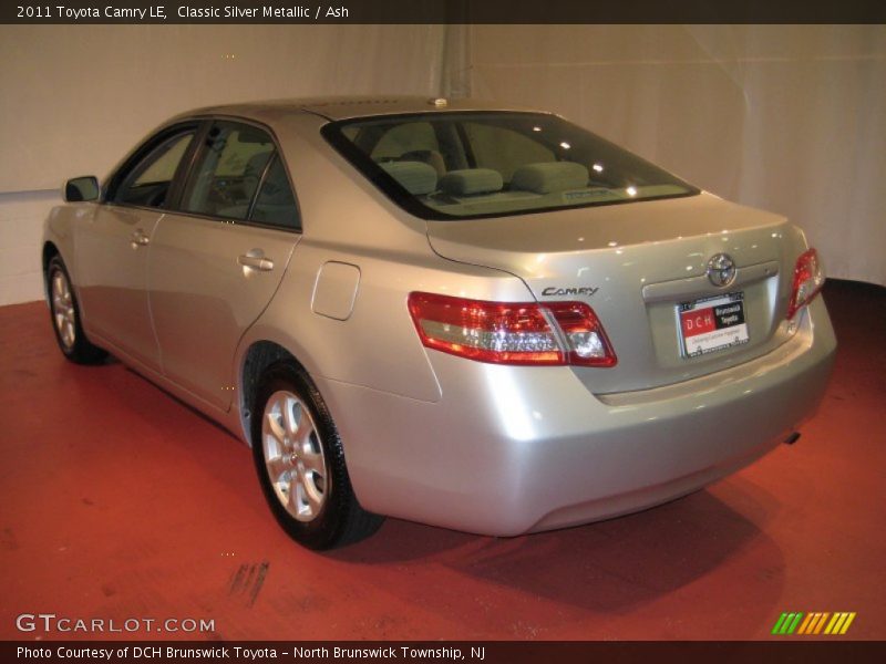 Classic Silver Metallic / Ash 2011 Toyota Camry LE