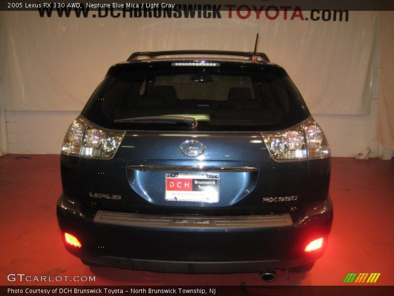 Neptune Blue Mica / Light Gray 2005 Lexus RX 330 AWD