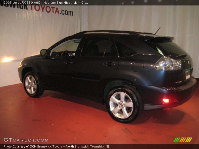 Neptune Blue Mica / Light Gray 2005 Lexus RX 330 AWD