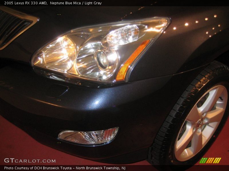 Neptune Blue Mica / Light Gray 2005 Lexus RX 330 AWD