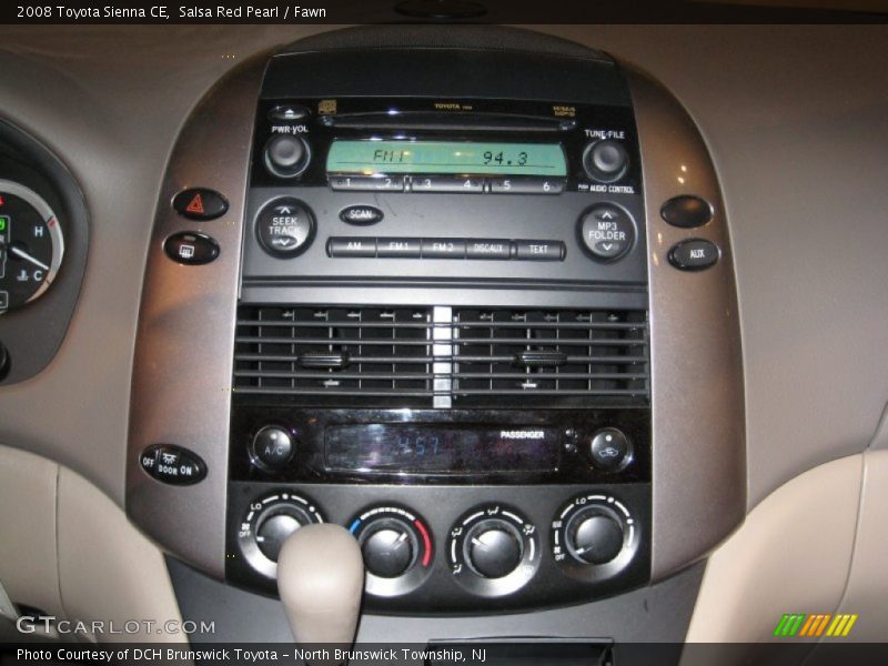 Salsa Red Pearl / Fawn 2008 Toyota Sienna CE