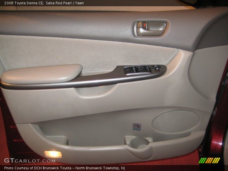 Salsa Red Pearl / Fawn 2008 Toyota Sienna CE