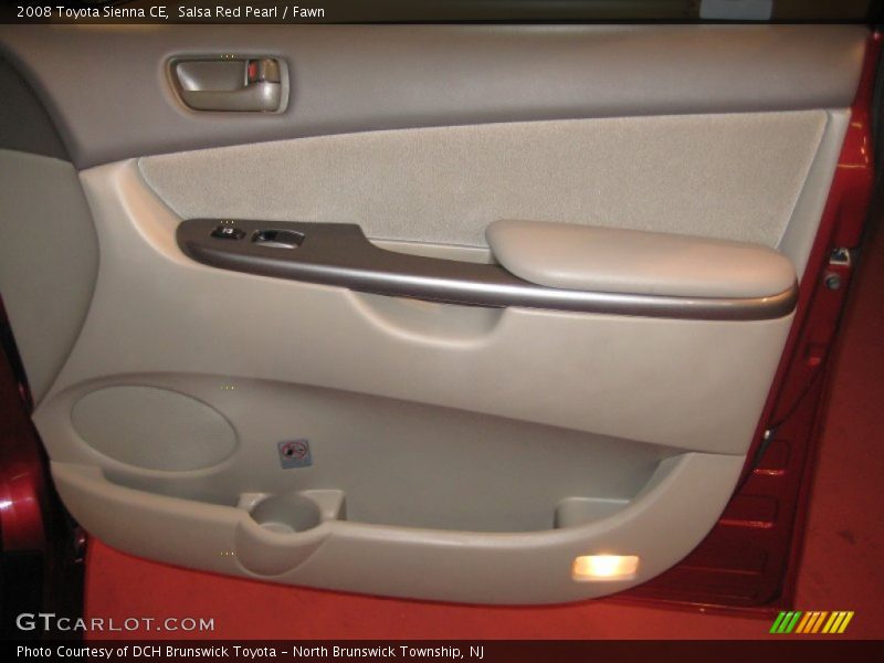 Salsa Red Pearl / Fawn 2008 Toyota Sienna CE