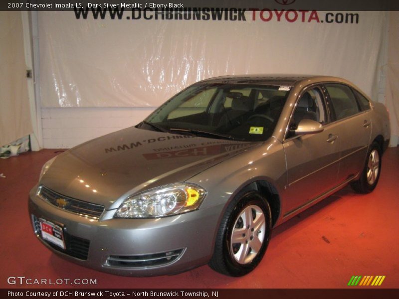 Dark Silver Metallic / Ebony Black 2007 Chevrolet Impala LS