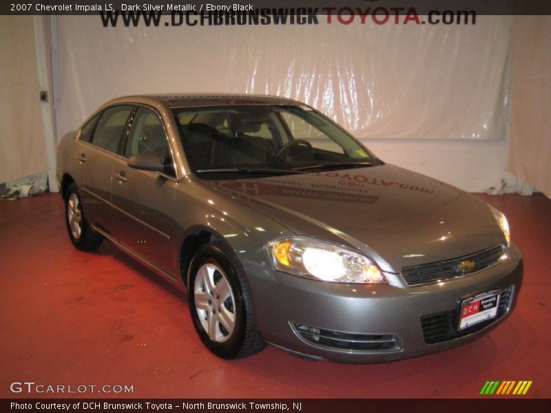 Dark Silver Metallic / Ebony Black 2007 Chevrolet Impala LS