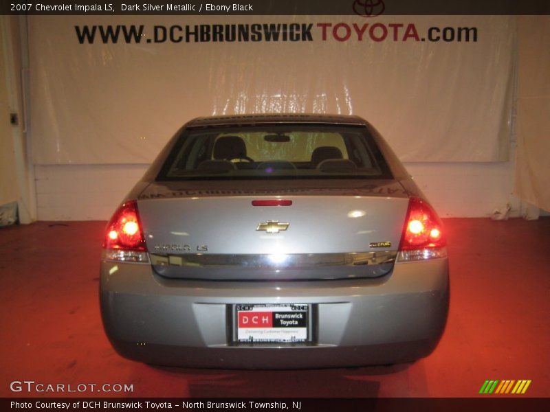 Dark Silver Metallic / Ebony Black 2007 Chevrolet Impala LS