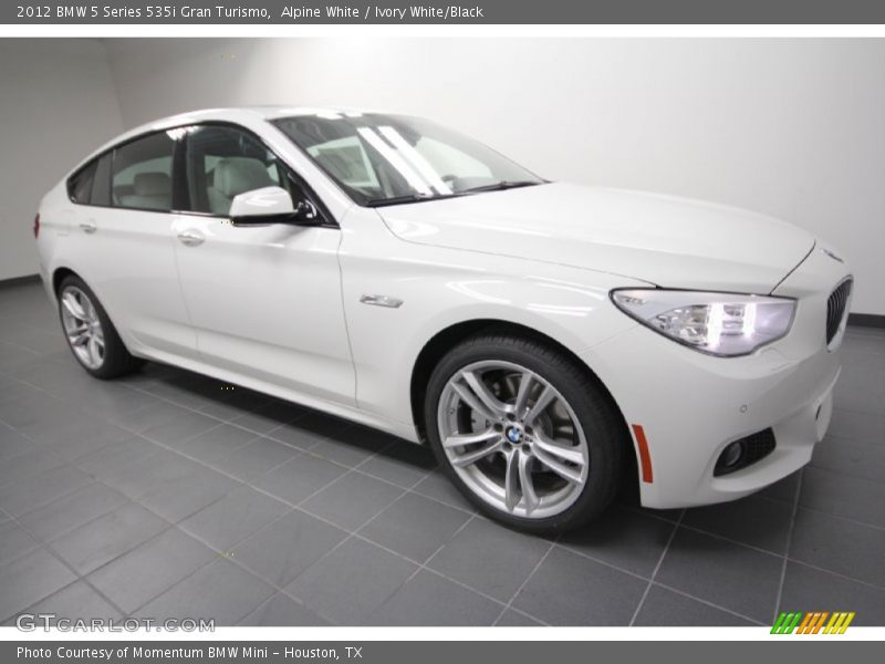  2012 5 Series 535i Gran Turismo Alpine White
