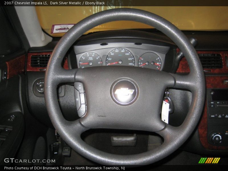 Dark Silver Metallic / Ebony Black 2007 Chevrolet Impala LS